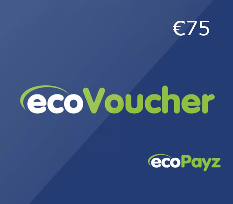 EcoVoucher €75 > Ecopayz < Gift Card EU